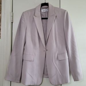 Calvin Klein Cream Tan Blazer
